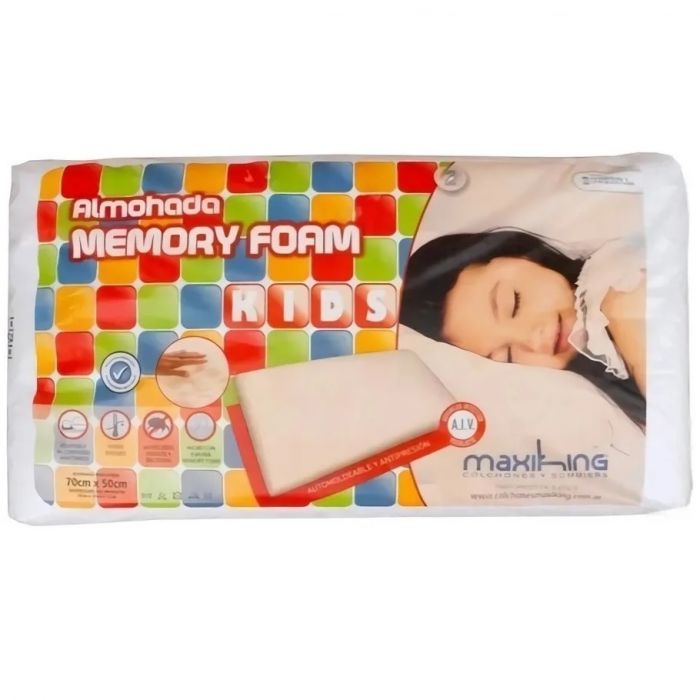 Almohada V Memory Kids 70x50x00 19101-Maxiking