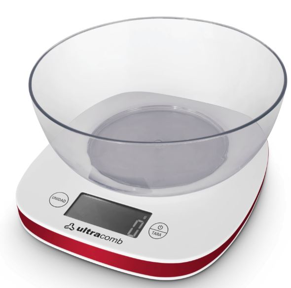 Balanza de cocina 3kg BL-6002 Ultracomb - blanco