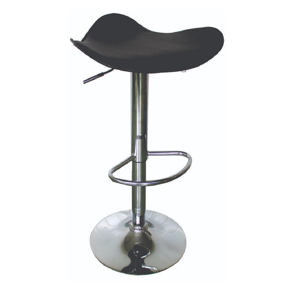 Banqueta Delos Brando KBAN3B cuerina negro