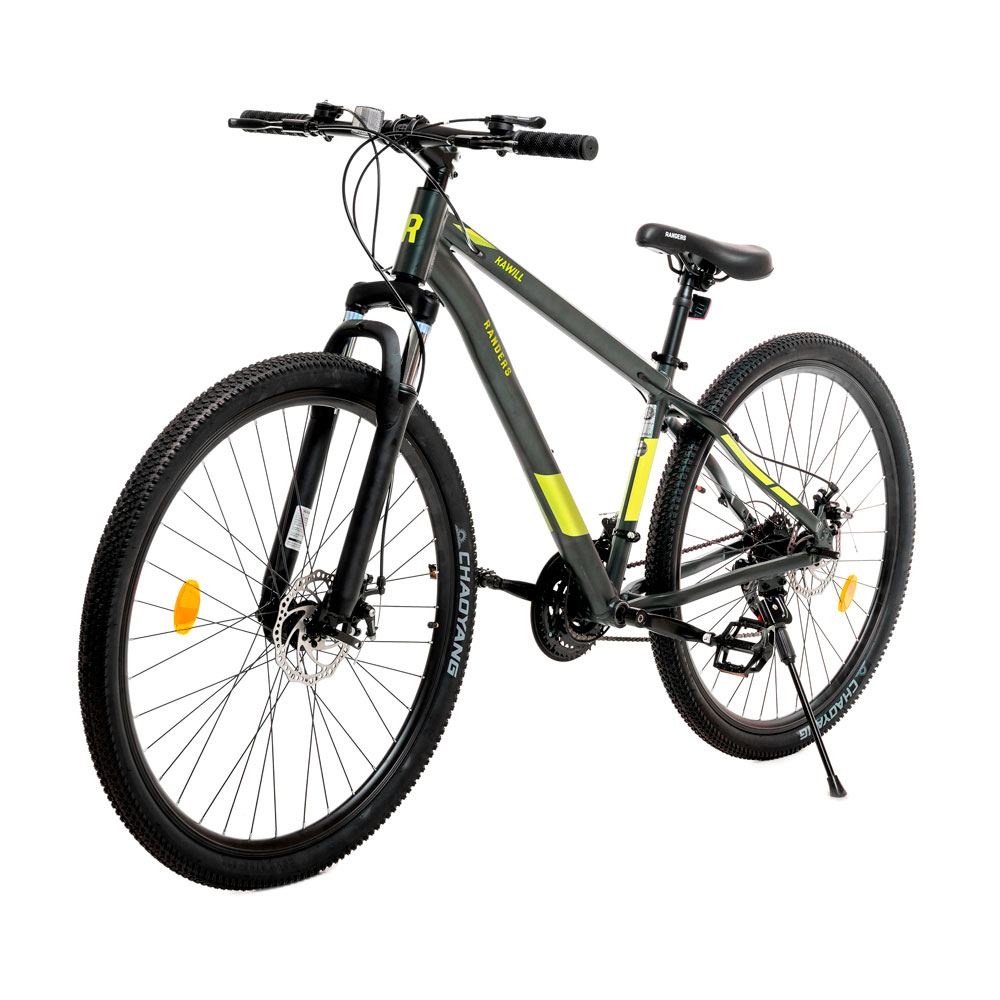 Bicicleta rodado 29 Randers Kawill 21v gris-amar/Aluminio Talle M