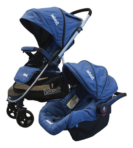 Coche BB travel system 1305TSC Bebesit-azul 1305TSC