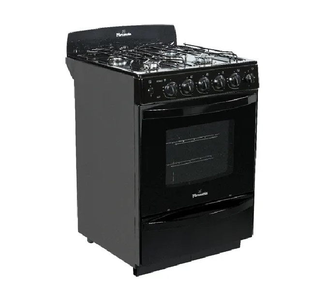 Cocina gas 4H Flor 5517F Florencia -negro