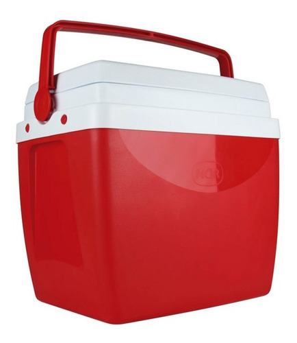 Conservadora Mor con manija 26 litros rojo