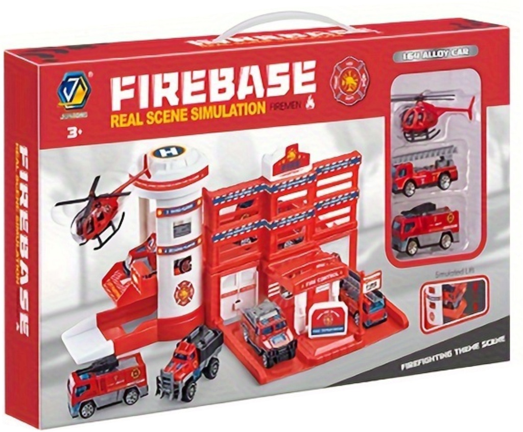 Juguete Cuartel de bomberos  Andicar/ Firebase 