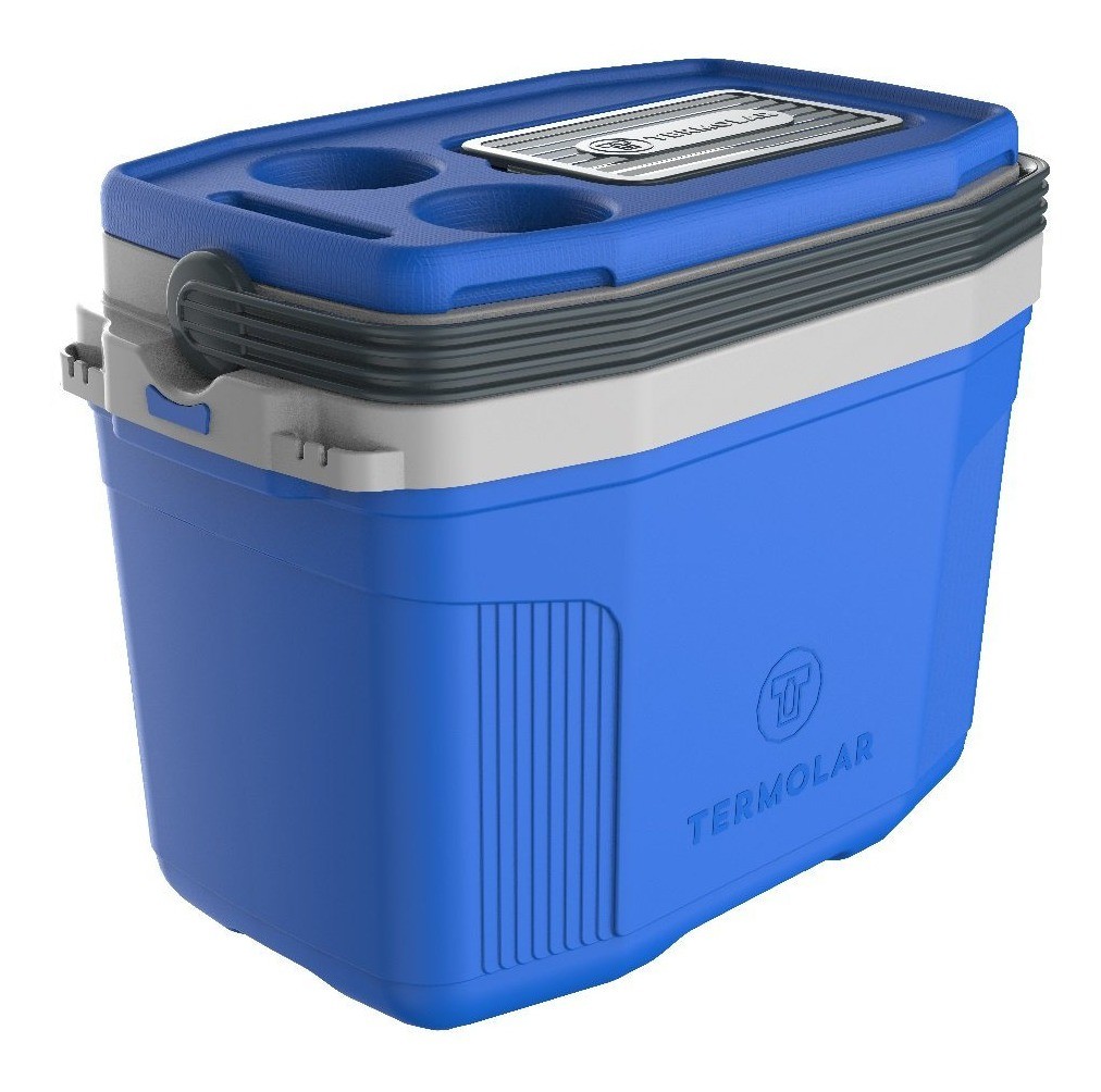 L Conservadora Termolar cp/obj 32 litros azul/Art en liquidacion con detalles    