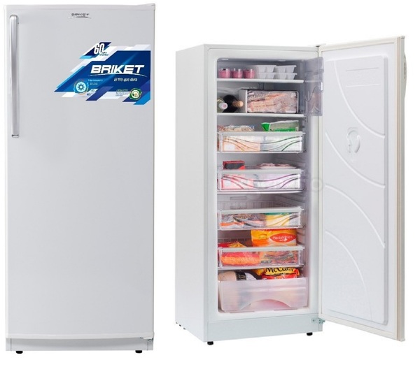 L Freezer 226Lts Briket FV6200 blanco vertical/Art en Liquidacion con detalles 