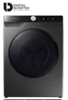 Lavasecarropa 9.5KG 95T504DBXU Samsung INV. 1400rpm