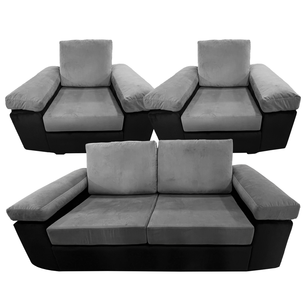 Living J LL Gales 3+1+1PAN  negro 206 gris 221 