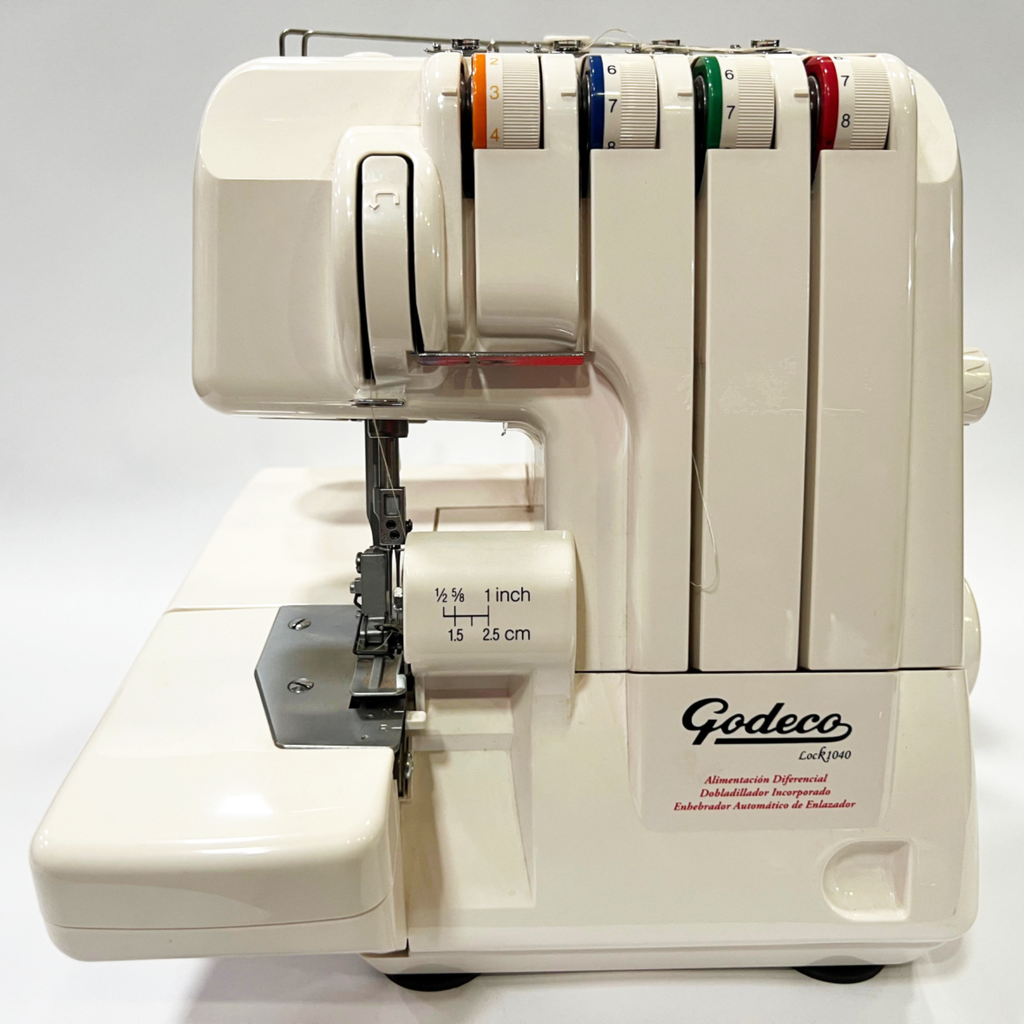 Maquina coser Overlock 1040 Godeco - blanca 