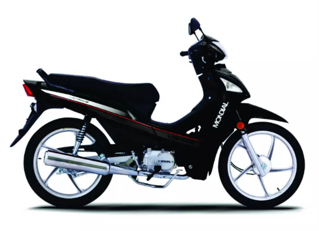 Moto 110 S AT L/D CUB Mondial -negro