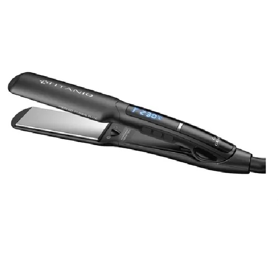 Plancha p/ pelo X-Wide  Ga.ma -Titanio