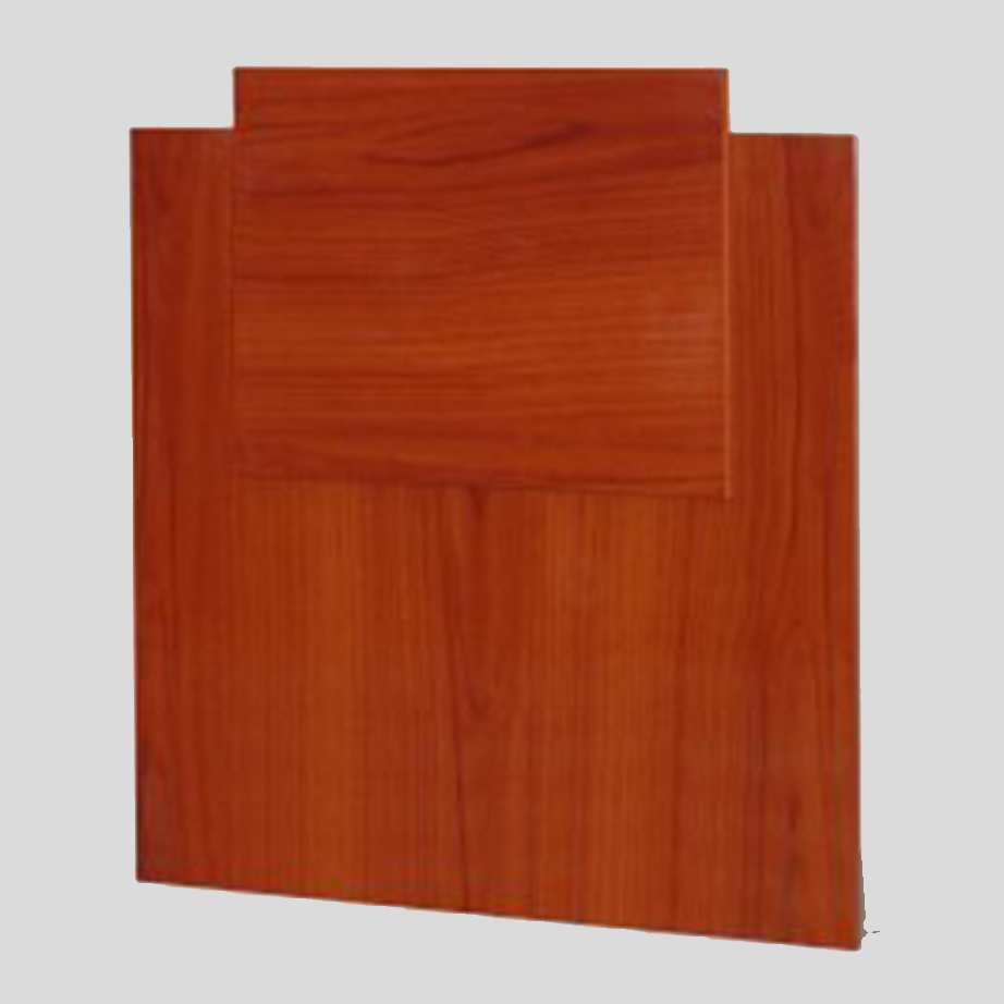 Respaldo somm 100 Maximo Melamina caoba