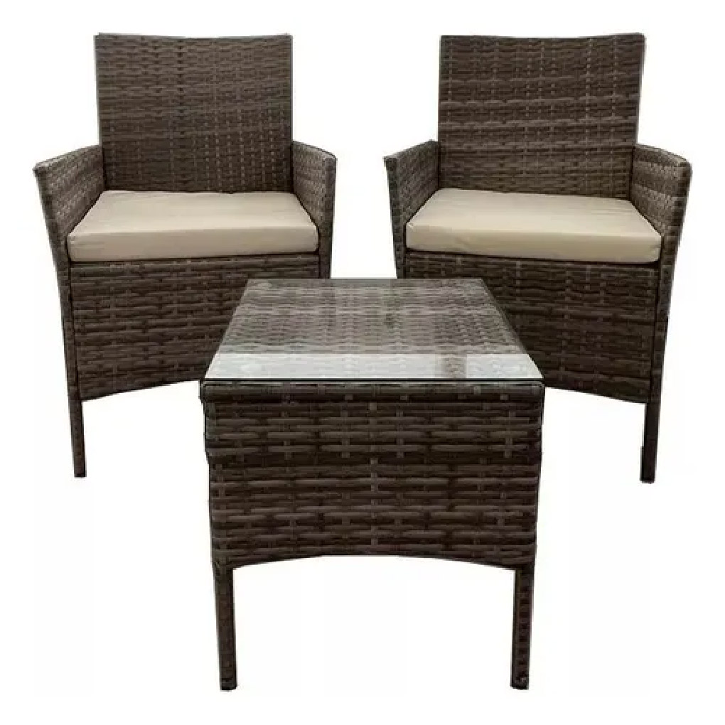 Set Jardin Delos x3 PRA01GR Delos -x3 pieza gris