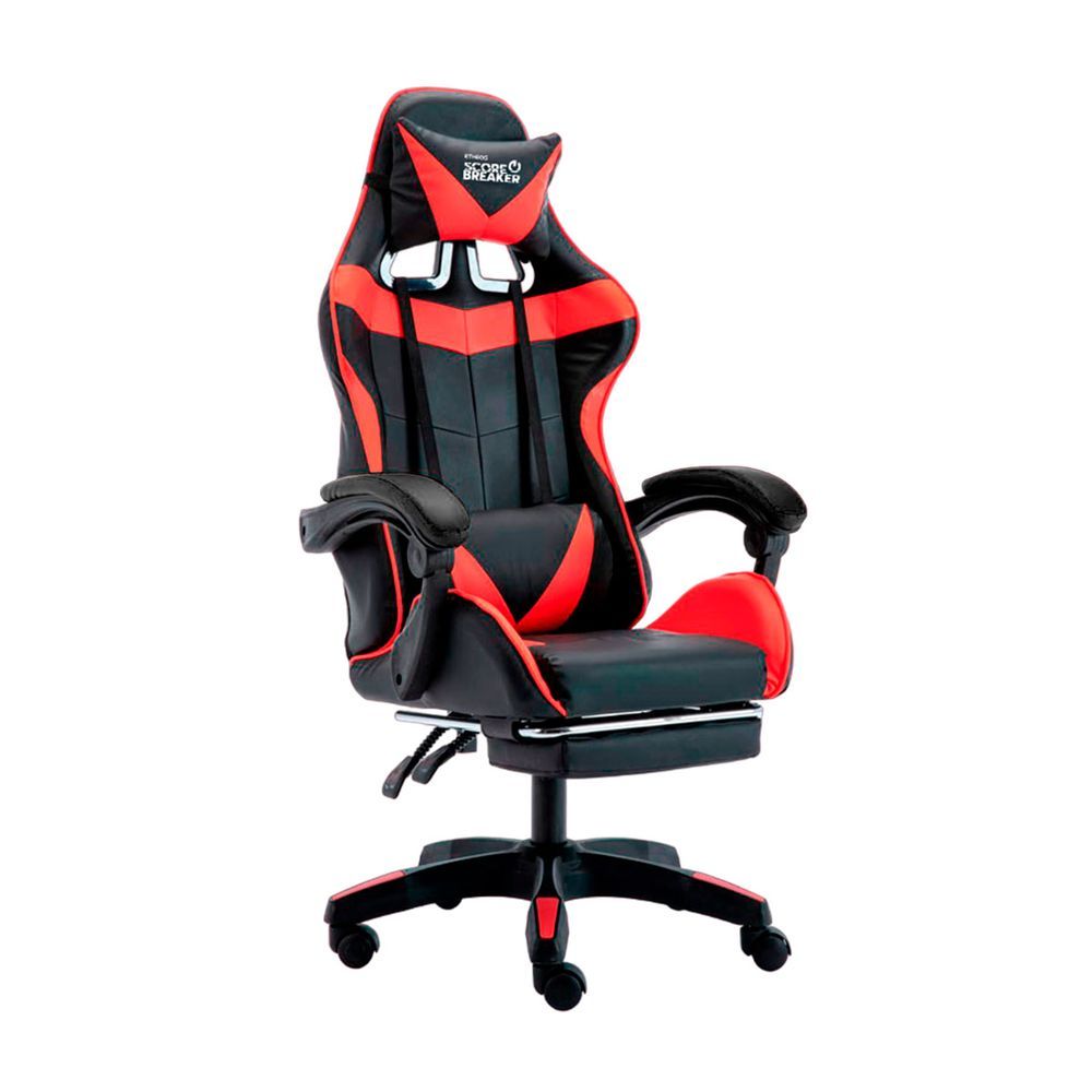 Silla giratoria GamerSV-G03 Vonne/ neg-rojo