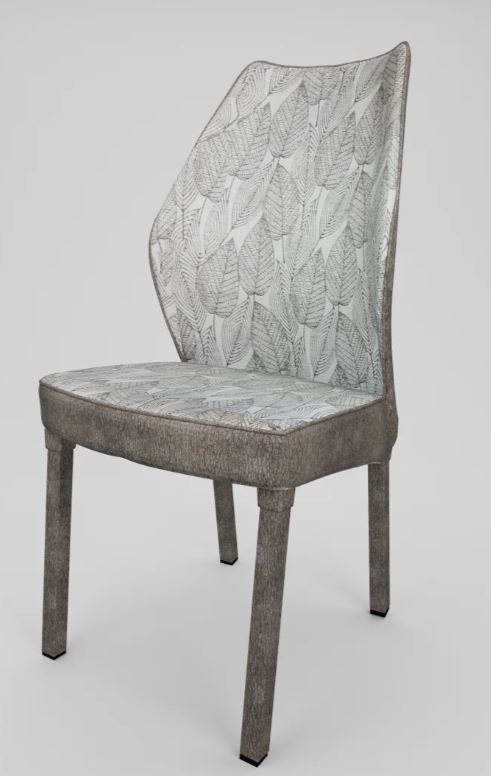 Silla Volentiera Luxor Premium hojas chocolate