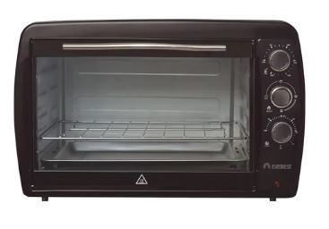 Horno elec 045lts Everest EV-45L especial negro 1800w 