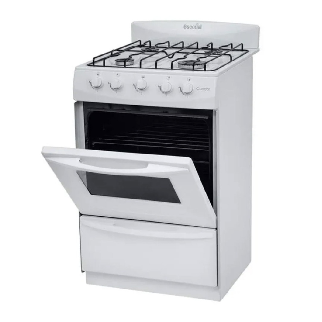 Cocina gas 4H CANDOR LINE495 Escorial- s/enc Blco