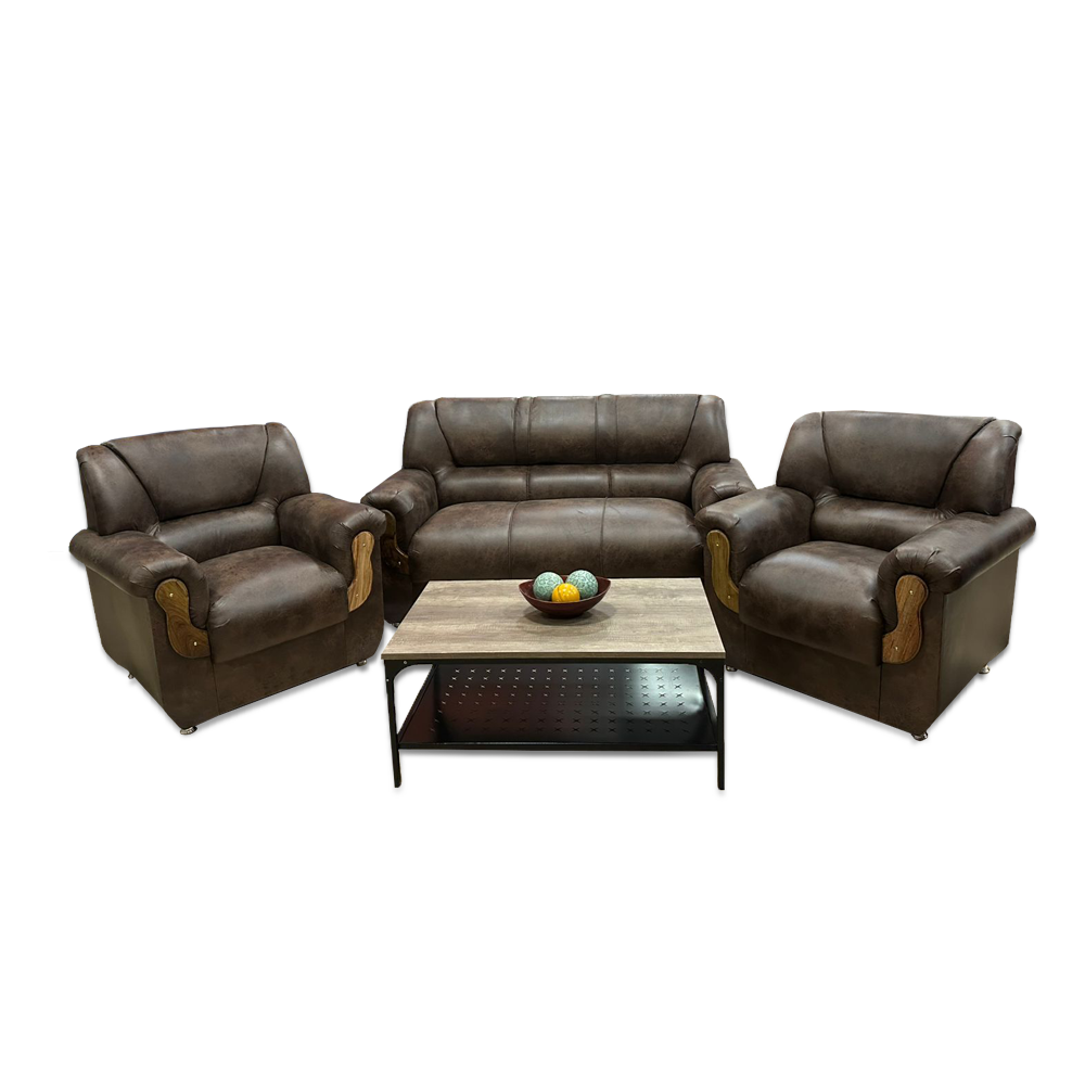PS-Living J LD Limy 3+1+1 cuerotex marron  
