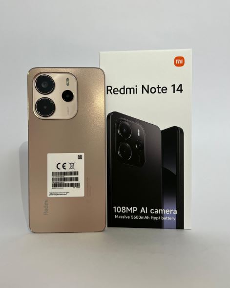 Celular Xiaomi Redmi Note 14 8/256 Camara 50mp-Sand Golg/i