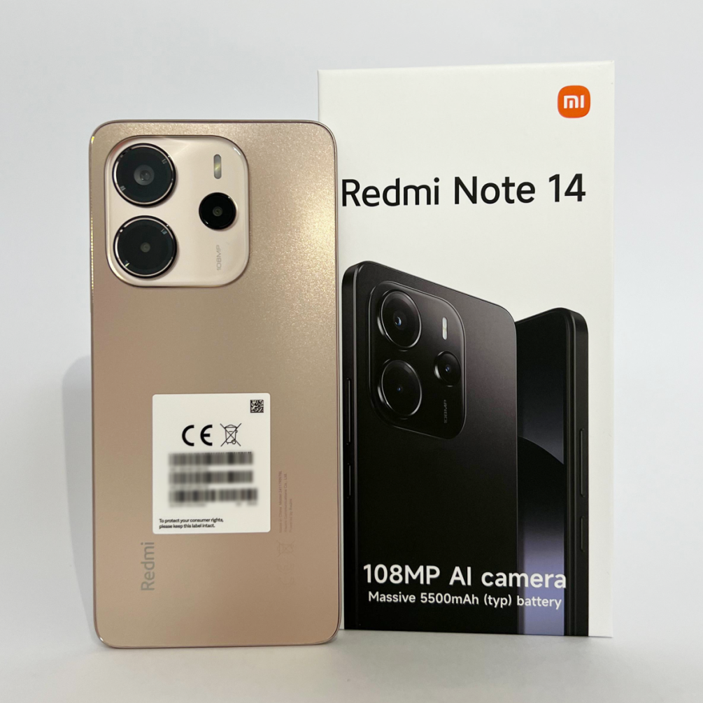 Celular Xiaomi Redmi Note 14 8/256 Camara 50mp-Sand Golg/i