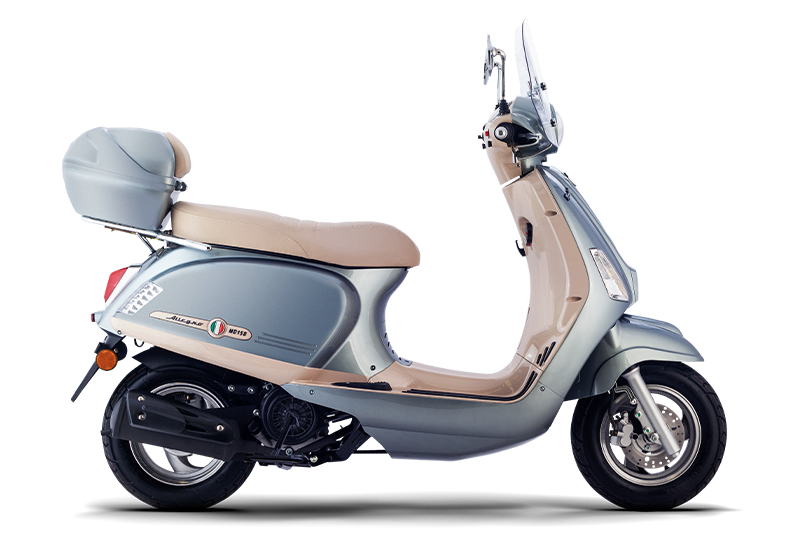 MOTO 150 SCOOTER Mondial-Gris