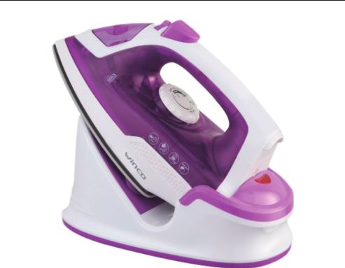 Plancha vapor Inalambrica 1200w Winco-W1233