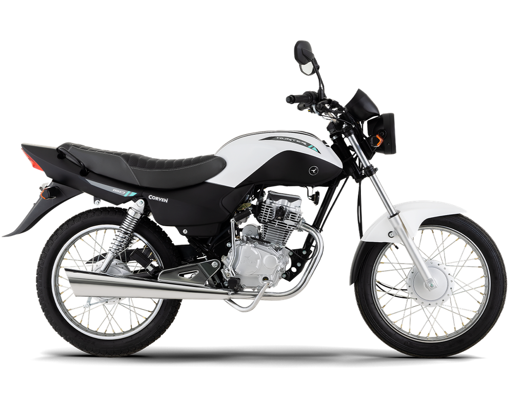 Moto 150 Hunter A/D R2 V01 Corven - Negro