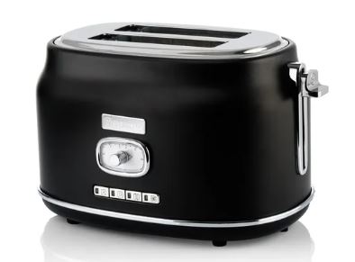 Tostadora Retro 2 panes WH-TM800-03-Negra                  
  6 Niveles de Tostado