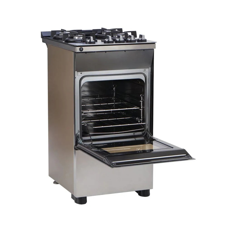 L Cocina gas 4H Whirlpool inox WFO4VBRDIM/Art en liquidacion con detalles 