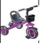 SP-Juguete Triciclo c/ Canasto y botella 4032 latapy