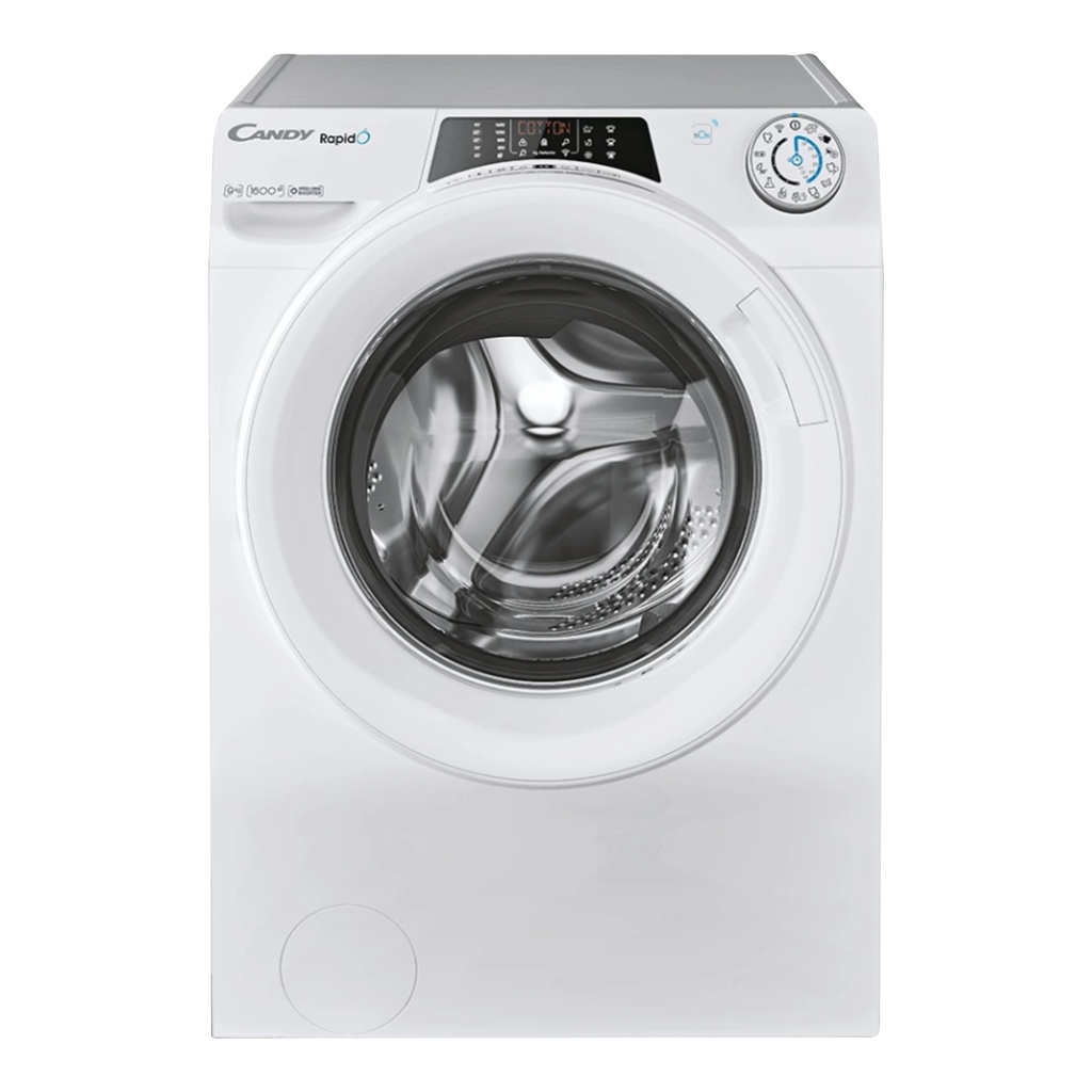 Lavarropas 09KG 1600rpm inv carga frontal RO1696DWH71-12 candy blco