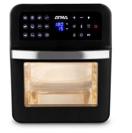 SP-Freidora Aire Horno 11.6L 1800W HFR582DP Atma-ngro con 12 funciones