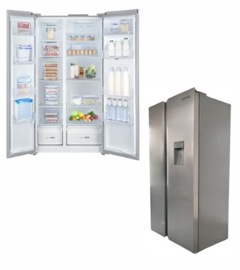 Heladera 520Lts No-Frost Inv Enova/inox RE52DI10-GR  