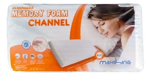 Almohada V Memory Channel 70x50 19102-maxiking