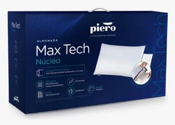 Almohada esp BY Maxtech nucleo 70x50 c/compartimiento interno-piero