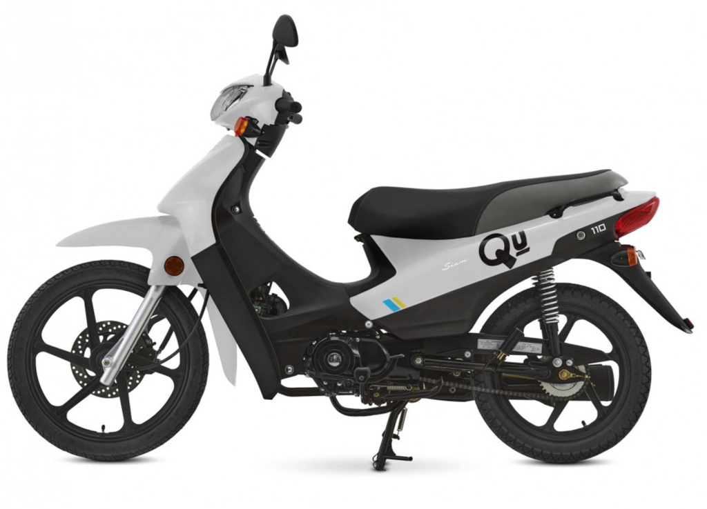 Moto 110 Full Siam- Blanco incluye papeles