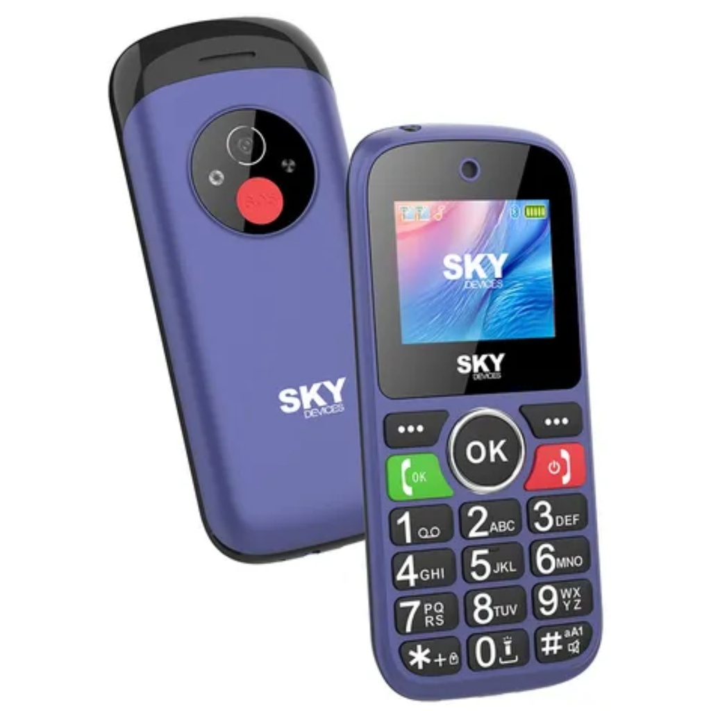 Celular Sky F4C 4G Camara 0.08MP-Azul/n