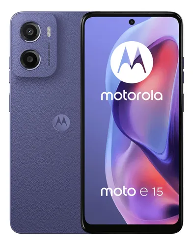 Celular Motorola E15 2+64GB Cam. 32 MP-Morado/n