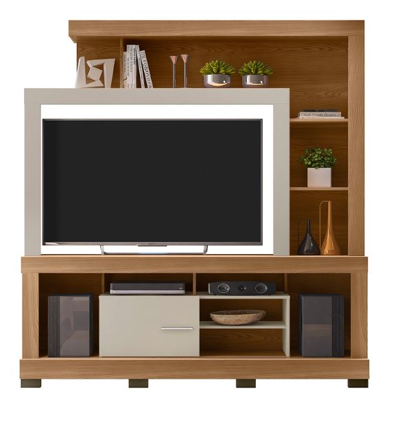 Modular Ipanema 1.80 Delos Almendra-810001014-205839-P/ TV 55" /Terminado