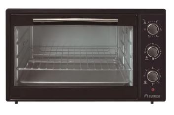 Horno elec 060lts Everest EV-60A negro 2000w