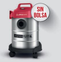 PS-Aspiradora Tambor 16lts 1200W agua y polvo AS-4308 ultracomb