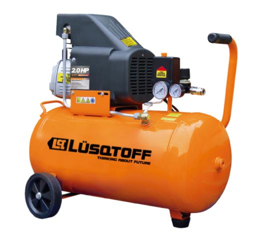 Compresor 25lts 2HP 1500w mando directo LC-2025BK lusqtoff 