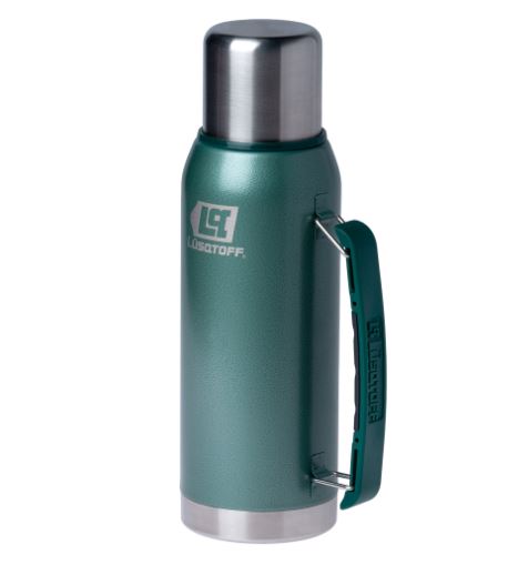 Termo 1L con manija TL1-9 verde militar lusqtoff