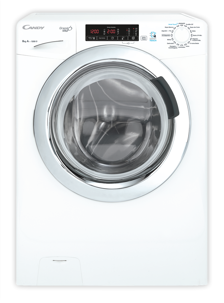 SP-Lavarropa 08KG 1200rpm frontal 128TC3-12  Candy-blanco