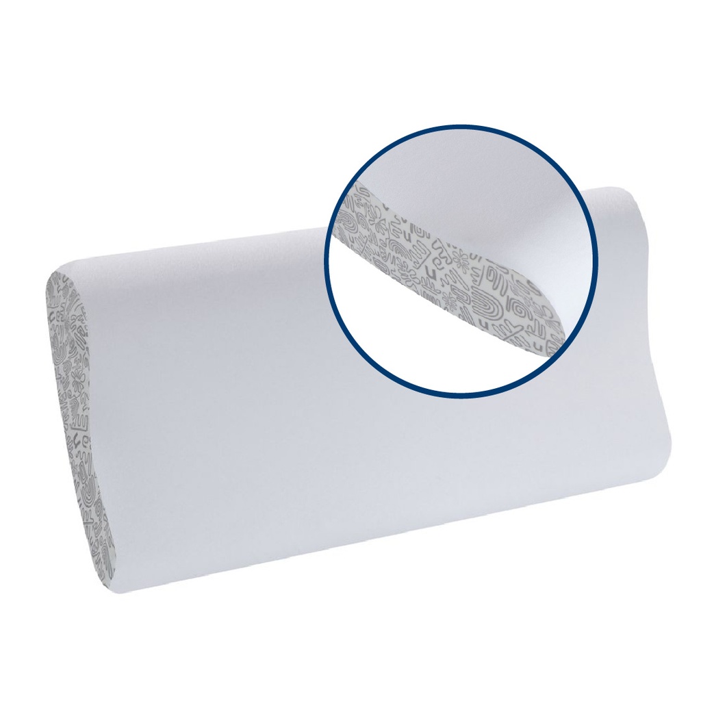 SP-Almohada Touch Cervical viscoelastica 60x35x13 nativa
