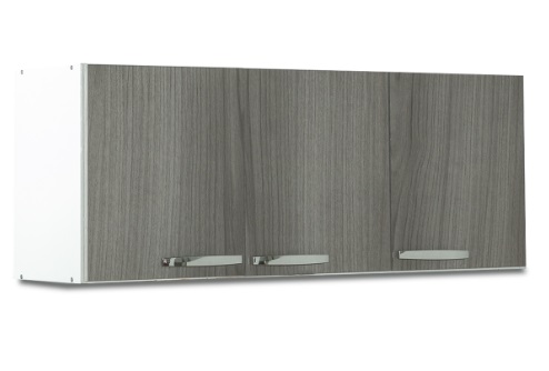 Alacena Maximo Acapulco Mel 120x046x30 bco gris /Terminado