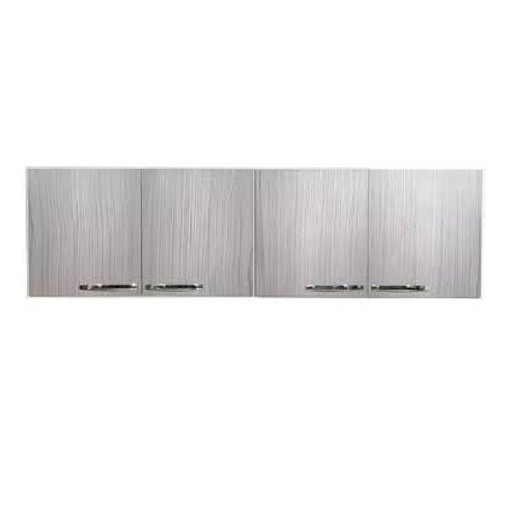 Alacena Maximo Acapulco Mel 160x046x30 bco gris /Terminado