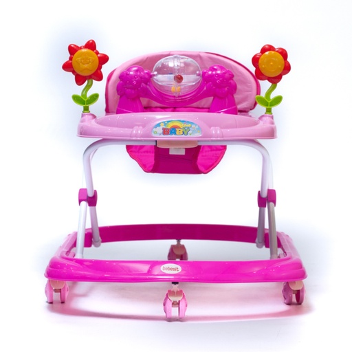 Andador musical c/bandja 3004A Bebesit - Rosa