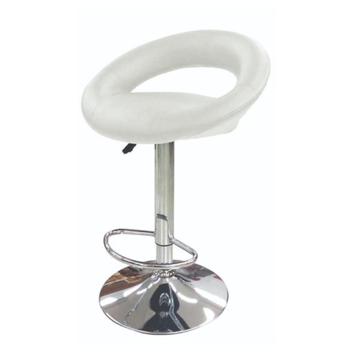 Banqueta Delos Bogart PRBA04W cuerina  Blanco