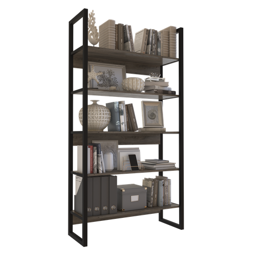Biblioteca Delos 1.80m DST21RT delos roble negro/Terminado